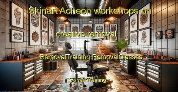 Skinart Acheon workshops on creative removal | #RemovalTraining #RemovalClasses #SkinartTraining-Korea