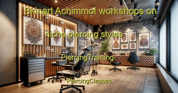 Skinart Achimmot workshops on niche piercing styles | #PiercingTraining #PiercingClasses #SkinartTraining-Korea