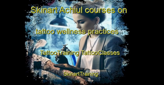 Skinart Achiul courses on tattoo wellness practices | #TattooTraining #TattooClasses #SkinartTraining-Korea