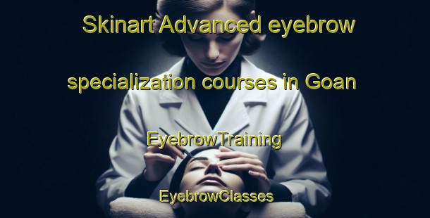 Skinart Advanced eyebrow specialization courses in Goan | EyebrowTraining | EyebrowClasses | SkinartTraining-Korea
