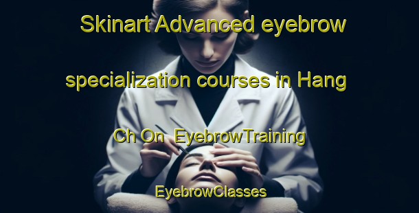 Skinart Advanced eyebrow specialization courses in Hang Ch On | EyebrowTraining | EyebrowClasses | SkinartTraining-Korea