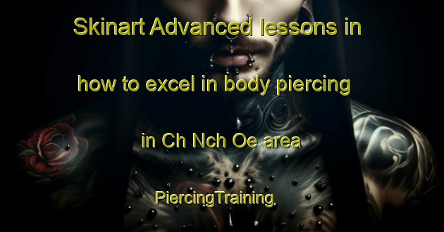 Skinart Advanced lessons in how to excel in body piercing in Ch Nch Oe area | PiercingTraining | PiercingClasses | SkinartTraining-Korea