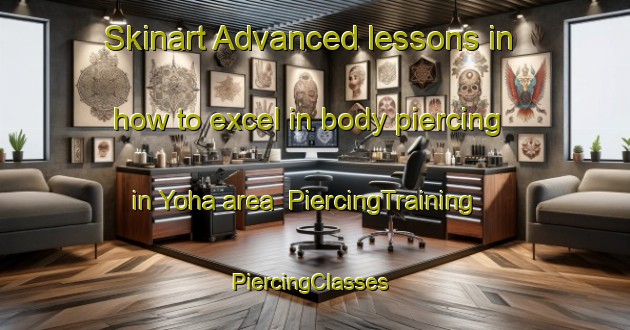 Skinart Advanced lessons in how to excel in body piercing in Yoha area | PiercingTraining | PiercingClasses | SkinartTraining-Korea
