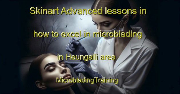 Skinart Advanced lessons in how to excel in microblading in Heungalli area | MicrobladingTraining | MicrobladingClasses | SkinartTraining-Korea