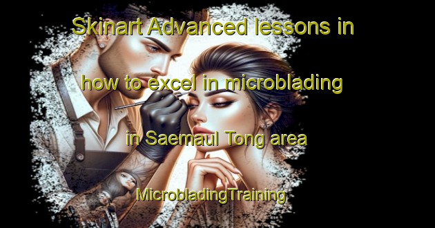 Skinart Advanced lessons in how to excel in microblading in Saemaul Tong area | MicrobladingTraining | MicrobladingClasses | SkinartTraining-Korea