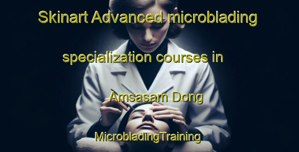 Skinart Advanced microblading specialization courses in Amsasam Dong | #MicrobladingTraining #MicrobladingClasses #SkinartTraining-Korea