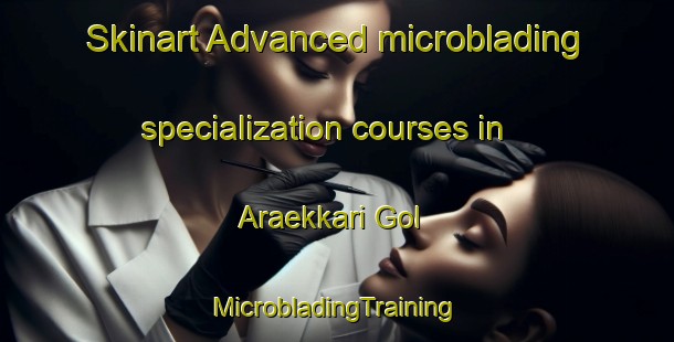 Skinart Advanced microblading specialization courses in Araekkari Gol | #MicrobladingTraining #MicrobladingClasses #SkinartTraining-Korea