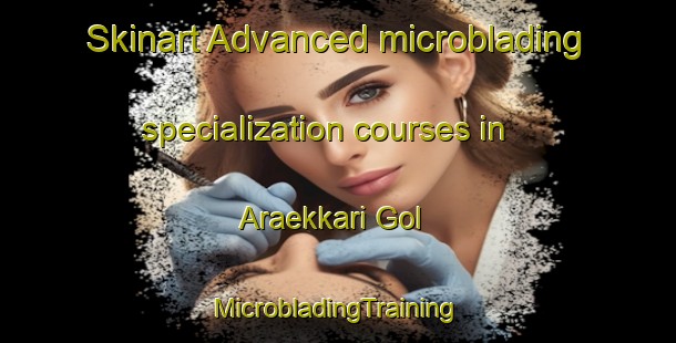 Skinart Advanced microblading specialization courses in Araekkari Gol | #MicrobladingTraining #MicrobladingClasses #SkinartTraining-Korea