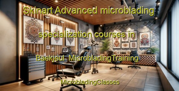 Skinart Advanced microblading specialization courses in Baekjeul | #MicrobladingTraining #MicrobladingClasses #SkinartTraining-Korea