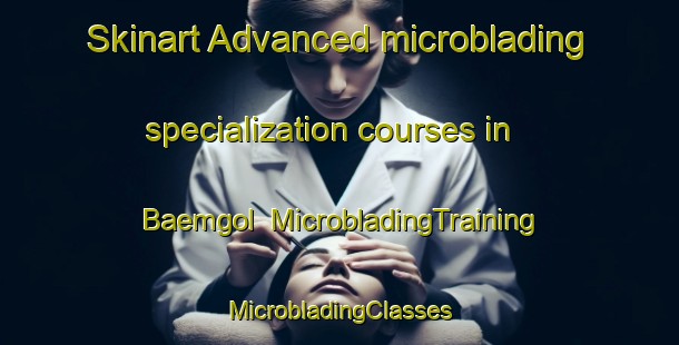 Skinart Advanced microblading specialization courses in Baemgol | #MicrobladingTraining #MicrobladingClasses #SkinartTraining-Korea