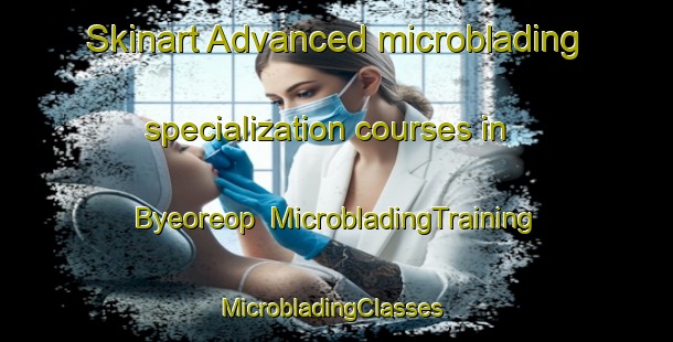 Skinart Advanced microblading specialization courses in Byeoreop | MicrobladingTraining | MicrobladingClasses | SkinartTraining-Korea