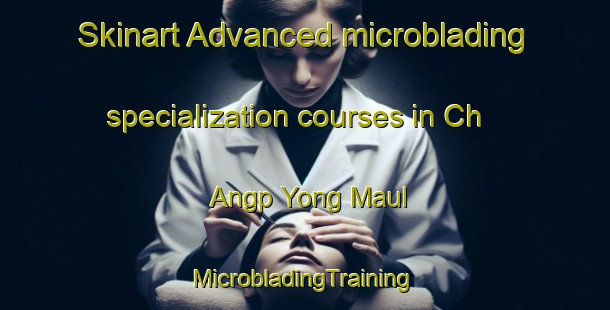 Skinart Advanced microblading specialization courses in Ch Angp Yong Maul | #MicrobladingTraining #MicrobladingClasses #SkinartTraining-Korea