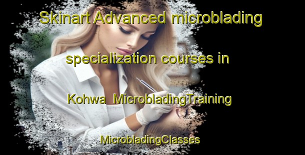Skinart Advanced microblading specialization courses in Kohwa | MicrobladingTraining | MicrobladingClasses | SkinartTraining-Korea