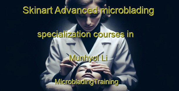 Skinart Advanced microblading specialization courses in Munhyol Li | MicrobladingTraining | MicrobladingClasses | SkinartTraining-Korea