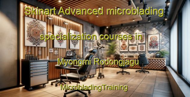 Skinart Advanced microblading specialization courses in Myongmi Rodongjagu | #MicrobladingTraining #MicrobladingClasses #SkinartTraining-Korea