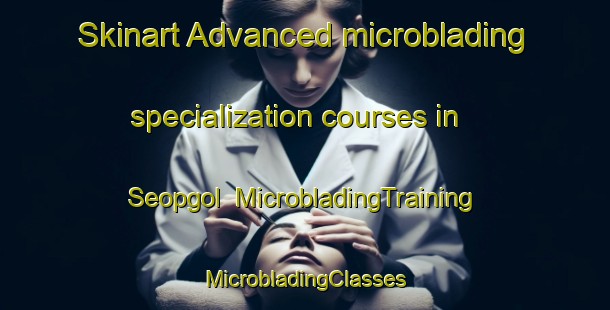 Skinart Advanced microblading specialization courses in Seopgol | #MicrobladingTraining #MicrobladingClasses #SkinartTraining-Korea