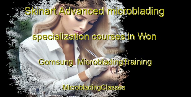 Skinart Advanced microblading specialization courses in Won Gomsung | MicrobladingTraining | MicrobladingClasses | SkinartTraining-Korea