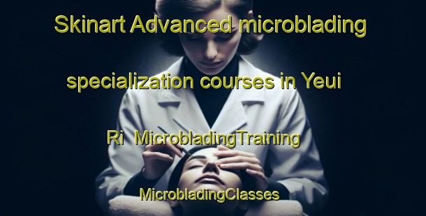 Skinart Advanced microblading specialization courses in Yeui Ri | MicrobladingTraining | MicrobladingClasses | SkinartTraining-Korea