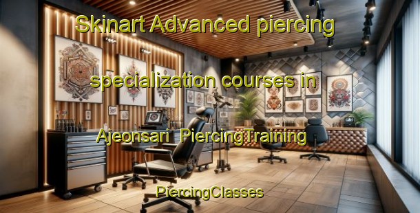 Skinart Advanced piercing specialization courses in Ajeonsari | #PiercingTraining #PiercingClasses #SkinartTraining-Korea