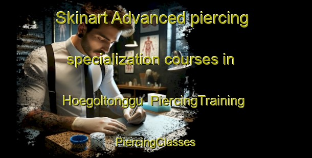 Skinart Advanced piercing specialization courses in Hoegoltonggu | #PiercingTraining #PiercingClasses #SkinartTraining-Korea