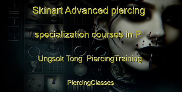 Skinart Advanced piercing specialization courses in P Ungsok Tong | #PiercingTraining #PiercingClasses #SkinartTraining-Korea