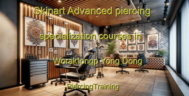 Skinart Advanced piercing specialization courses in Woraktongp Yong Dong | #PiercingTraining #PiercingClasses #SkinartTraining-Korea