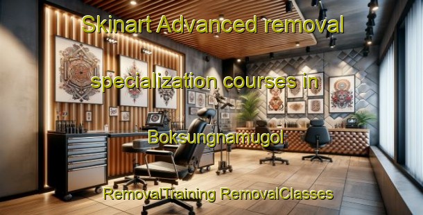 Skinart Advanced removal specialization courses in Boksungnamugol | #RemovalTraining #RemovalClasses #SkinartTraining-Korea