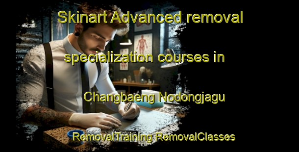 Skinart Advanced removal specialization courses in Changbaeng Nodongjagu | #RemovalTraining #RemovalClasses #SkinartTraining-Korea