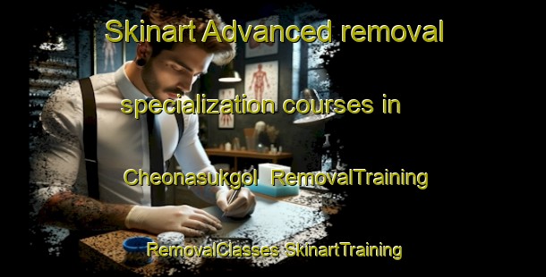 Skinart Advanced removal specialization courses in Cheonasukgol | #RemovalTraining #RemovalClasses #SkinartTraining-Korea