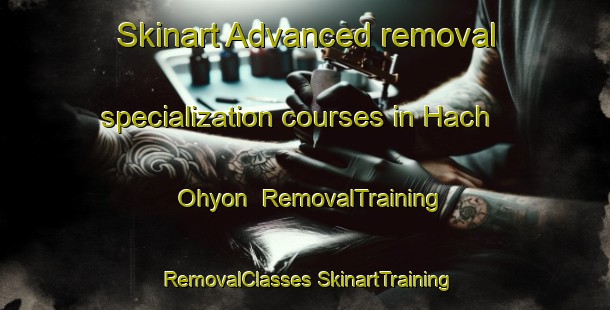 Skinart Advanced removal specialization courses in Hach Ohyon | #RemovalTraining #RemovalClasses #SkinartTraining-Korea