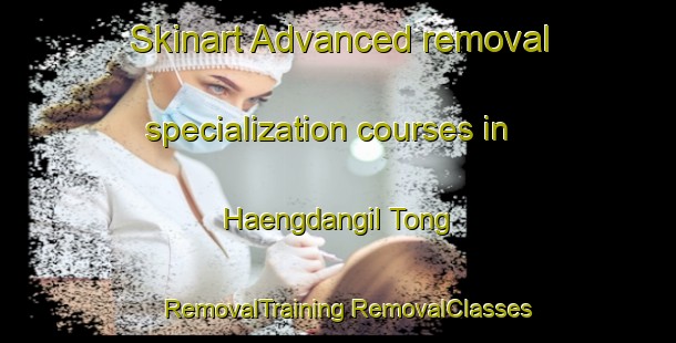 Skinart Advanced removal specialization courses in Haengdangil Tong | #RemovalTraining #RemovalClasses #SkinartTraining-Korea