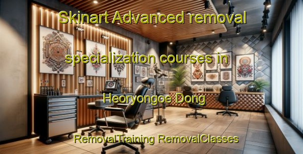 Skinart Advanced removal specialization courses in Heoryongoe Dong | #RemovalTraining #RemovalClasses #SkinartTraining-Korea