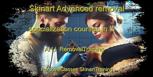 Skinart Advanced removal specialization courses in It Al Li | #RemovalTraining #RemovalClasses #SkinartTraining-Korea