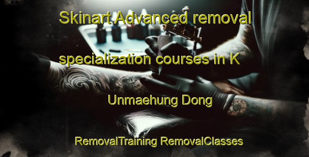 Skinart Advanced removal specialization courses in K Unmaehung Dong | #RemovalTraining #RemovalClasses #SkinartTraining-Korea