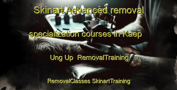 Skinart Advanced removal specialization courses in Kaep Ung Up | #RemovalTraining #RemovalClasses #SkinartTraining-Korea