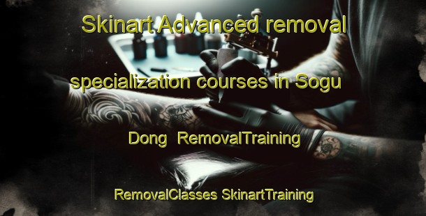 Skinart Advanced removal specialization courses in Sogu Dong | #RemovalTraining #RemovalClasses #SkinartTraining-Korea