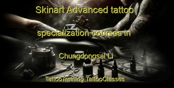 Skinart Advanced tattoo specialization courses in Chungdongsal Li | #TattooTraining #TattooClasses #SkinartTraining-Korea