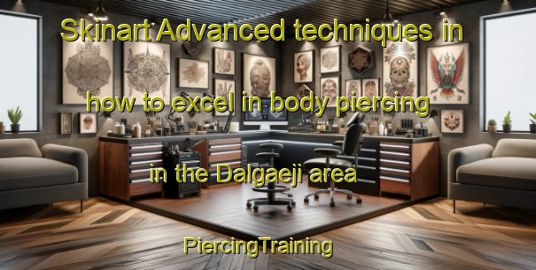Skinart Advanced techniques in how to excel in body piercing in the Dalgaeji area | PiercingTraining | PiercingClasses | SkinartTraining-Korea