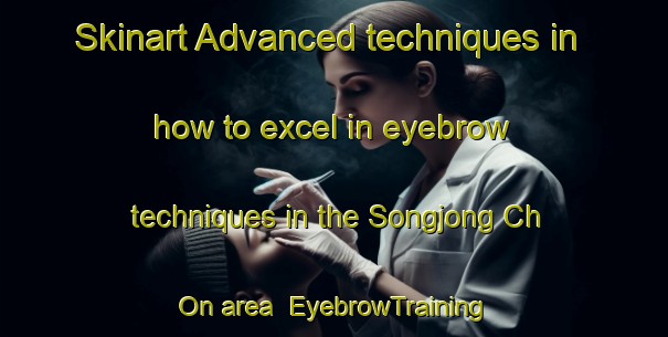 Skinart Advanced techniques in how to excel in eyebrow techniques in the Songjong Ch On area | EyebrowTraining | EyebrowClasses | SkinartTraining-Korea
