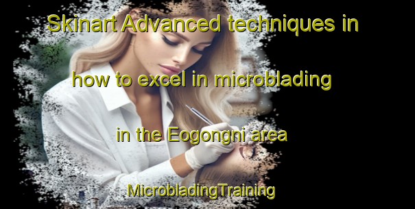 Skinart Advanced techniques in how to excel in microblading in the Eogongni area | MicrobladingTraining | MicrobladingClasses | SkinartTraining-Korea