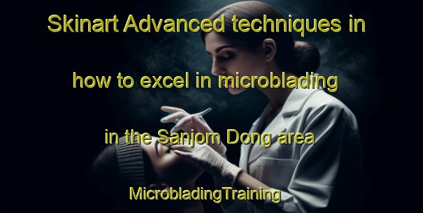 Skinart Advanced techniques in how to excel in microblading in the Sanjom Dong area | MicrobladingTraining | MicrobladingClasses | SkinartTraining-Korea