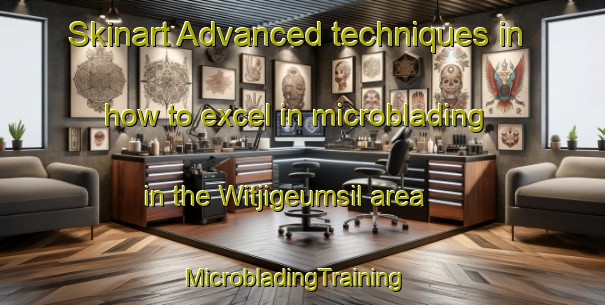 Skinart Advanced techniques in how to excel in microblading in the Witjigeumsil area | MicrobladingTraining | MicrobladingClasses | SkinartTraining-Korea