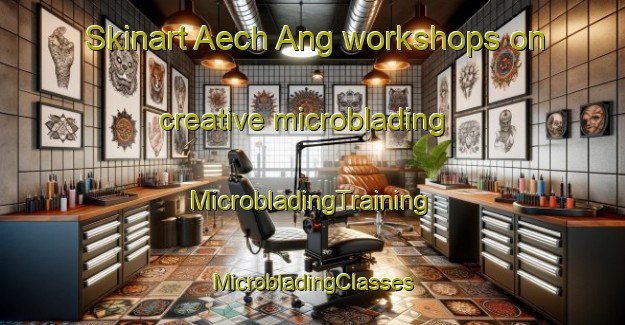 Skinart Aech Ang workshops on creative microblading | #MicrobladingTraining #MicrobladingClasses #SkinartTraining-Korea