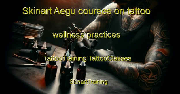 Skinart Aegu courses on tattoo wellness practices | #TattooTraining #TattooClasses #SkinartTraining-Korea