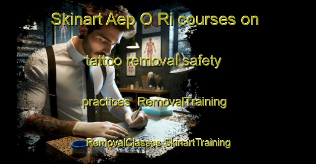 Skinart Aep O Ri courses on tattoo removal safety practices | #RemovalTraining #RemovalClasses #SkinartTraining-Korea