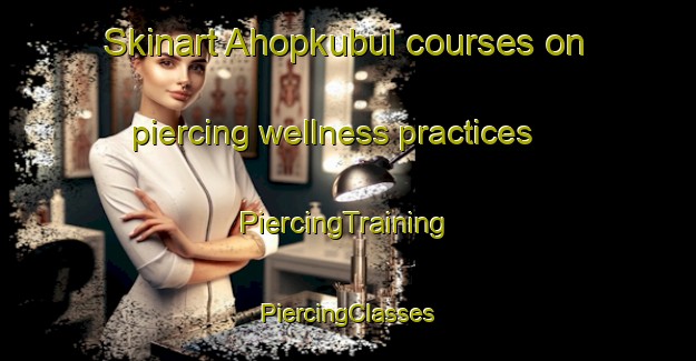 Skinart Ahopkubul courses on piercing wellness practices | #PiercingTraining #PiercingClasses #SkinartTraining-Korea