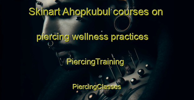 Skinart Ahopkubul courses on piercing wellness practices | #PiercingTraining #PiercingClasses #SkinartTraining-Korea