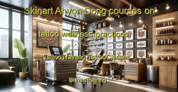 Skinart Ahyon Dong courses on tattoo wellness practices | #TattooTraining #TattooClasses #SkinartTraining-Korea