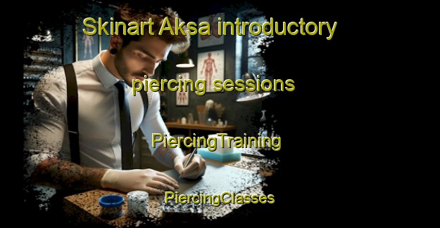 Skinart Aksa introductory piercing sessions | #PiercingTraining #PiercingClasses #SkinartTraining-Korea