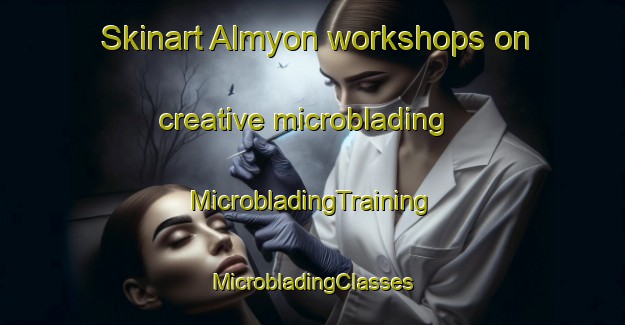 Skinart Almyon workshops on creative microblading | #MicrobladingTraining #MicrobladingClasses #SkinartTraining-Korea